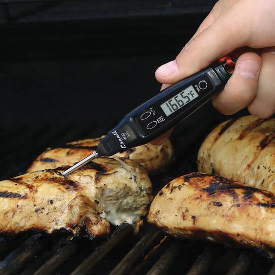 Escali Black Digital Pen Thermometer